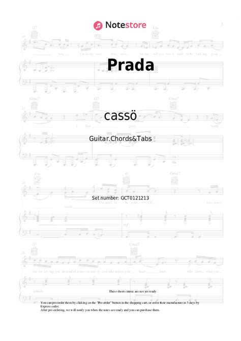 prada chords